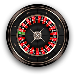 Roulette wheel black